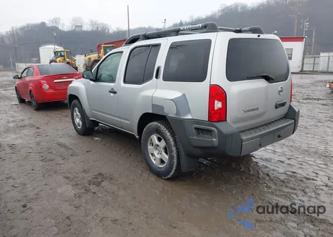 2007 Nissan Xterra S z USA, uszkodzony, nr VIN 5N1AN08W07C528396